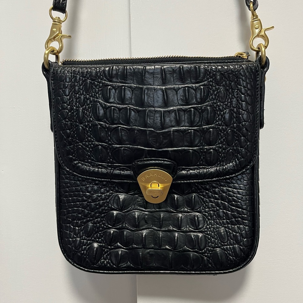 Brahmin Vintage Kent Crossbody Purse Bag